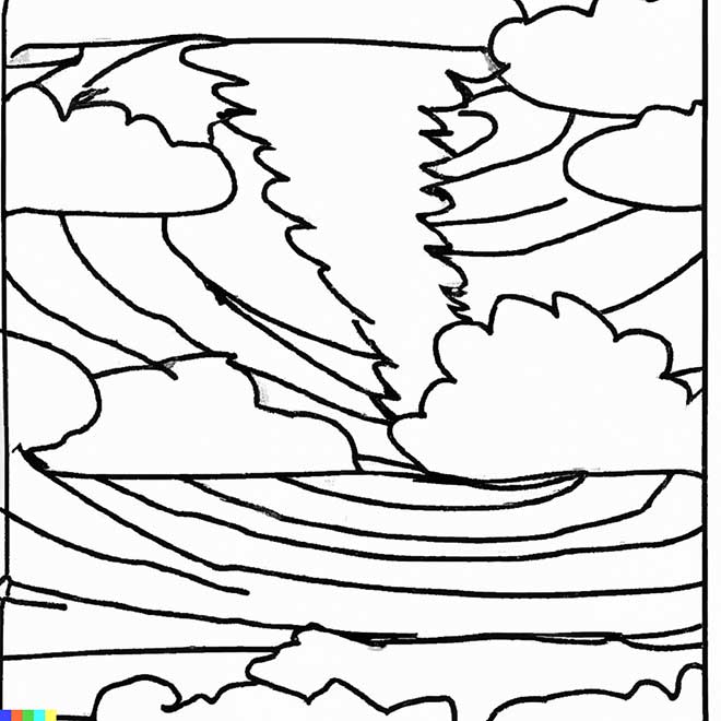 desenhos de furacoes 1 2