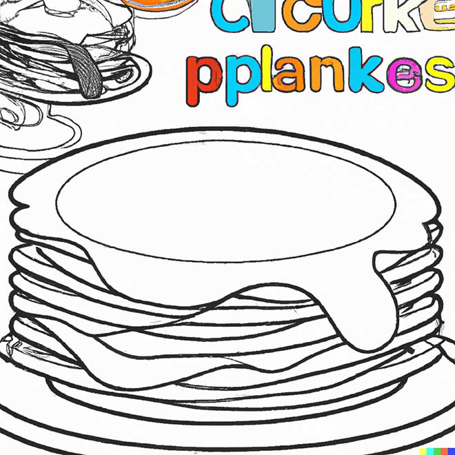 desenhos de panquecas 5 2 desenhos de panquecas 5 2