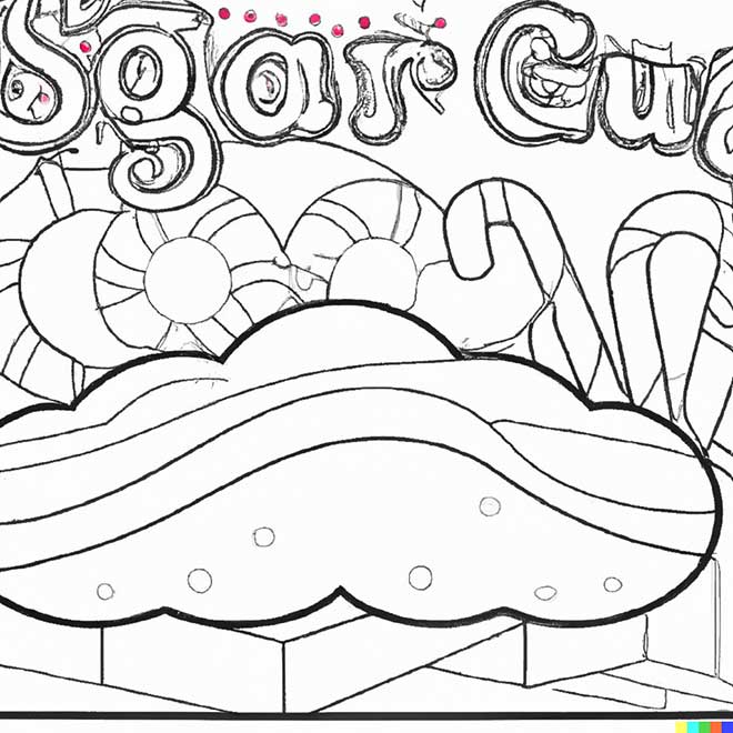 desenhos gratis de acucar 4 2