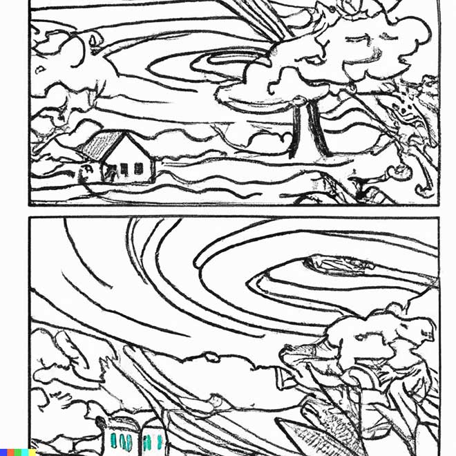 furacao para colorir 10 2