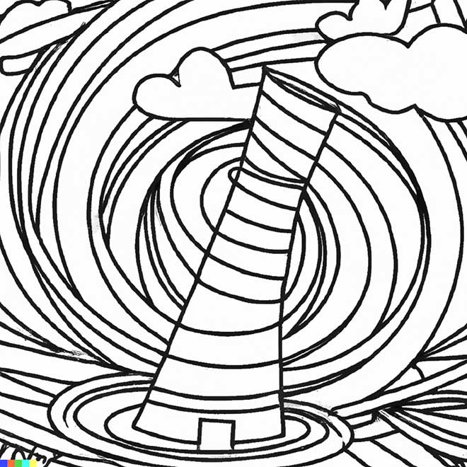 furacao para colorir 3 2