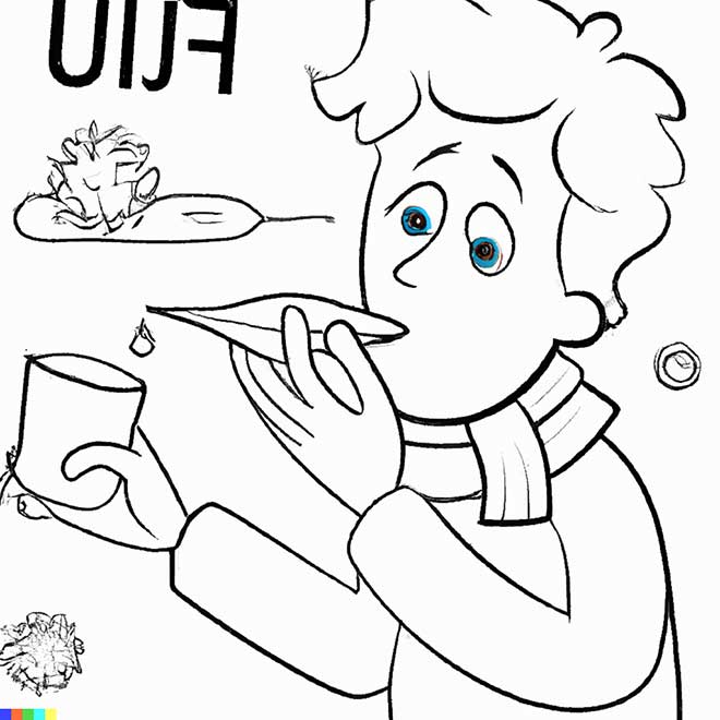 gripe para imprimir e colorir 3 2