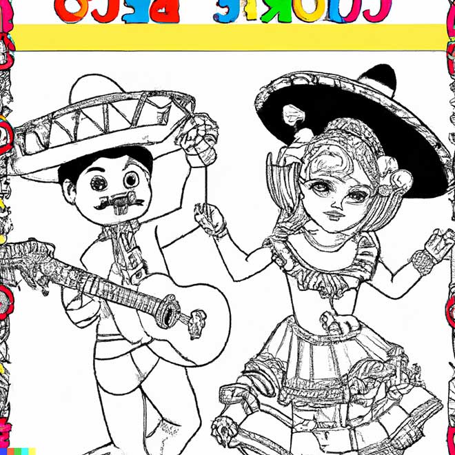 mexico para imprimir 5 2