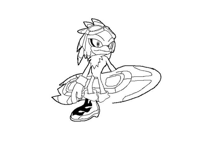 31+ Desenhos de Jet The Hawk (Sonic) para Imprimir e Colorir
