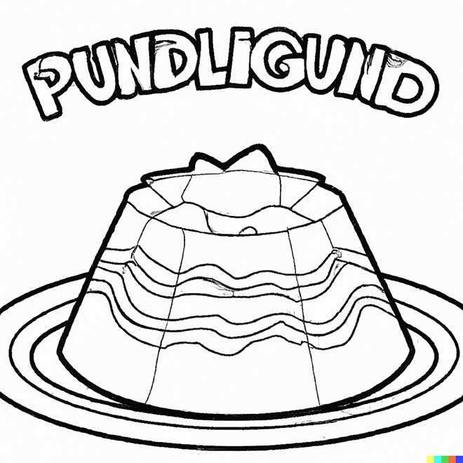 pudim para colorir 4 2