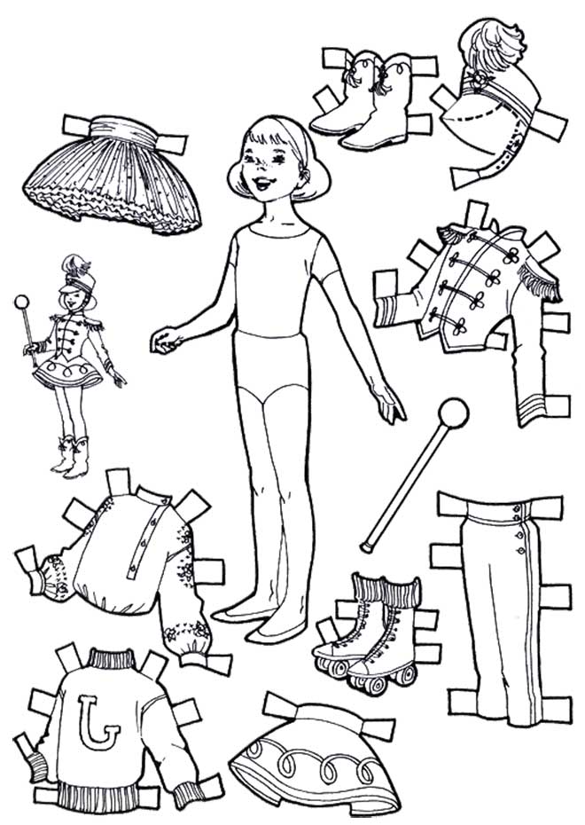 31+ Desenhos para Imprimir, Recortar, Colorir e Montar
