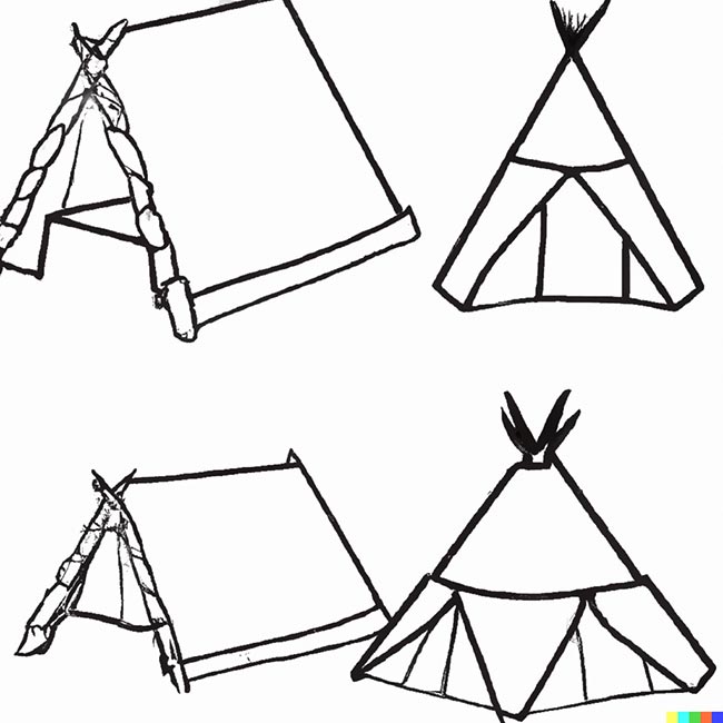 DALL·E 2022 11 10 18.56.03 hut pages for coloring