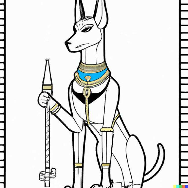 anubis para pintar 2 anubis para pintar 2