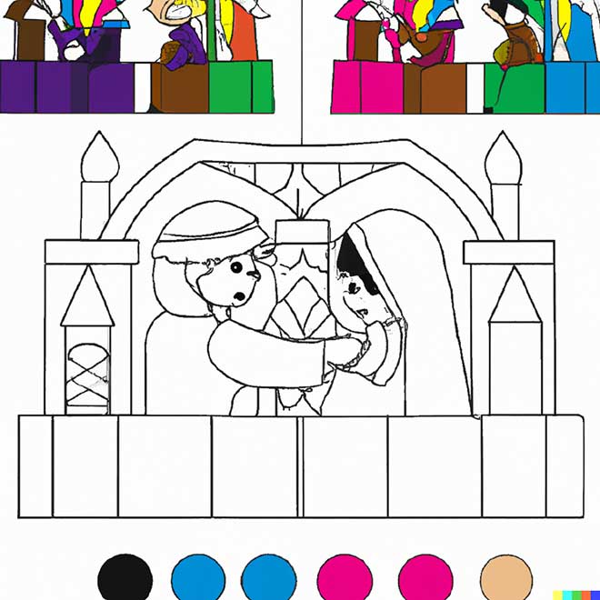 arabes para pintar 1 2