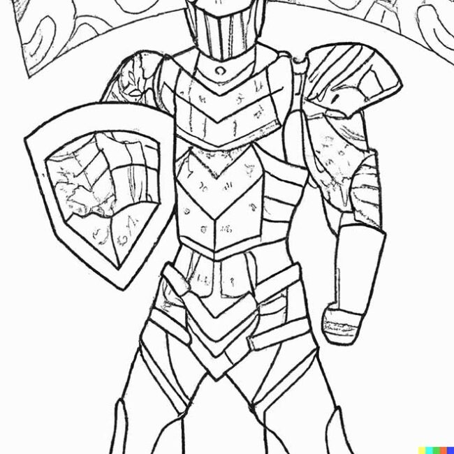 armadura medieval para colorir 2 armadura medieval para colorir 2