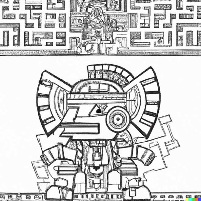 astecas para pintar 4 2