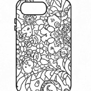 40+ Desenhos de Capinha de Celular para Imprimir e Colorir/Pintar