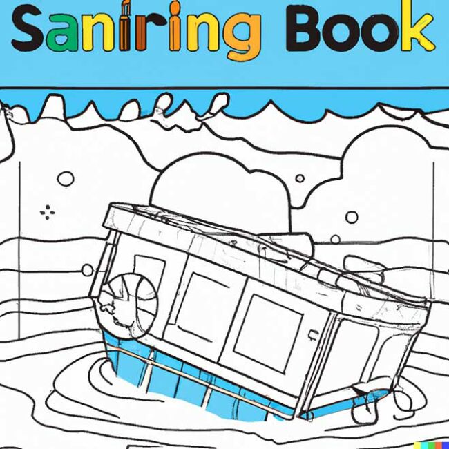barco afundando para pintar 3 2