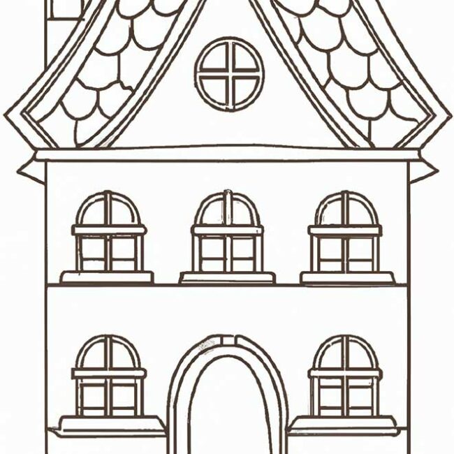 colorir casa antiga 143535 2 colorir casa antiga 143535 2