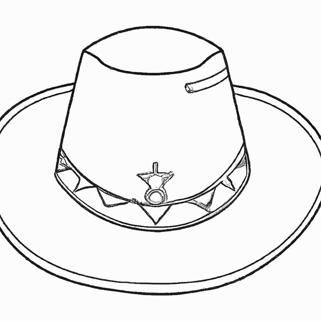 colorir chapeu cangaceiro 5166500