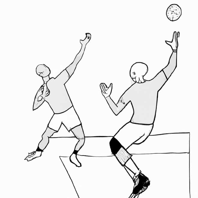 colorir handebol 1053384
