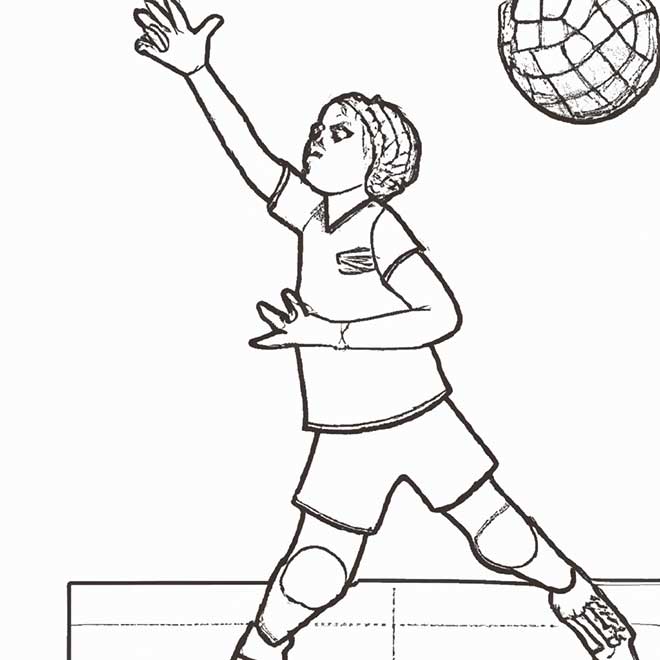colorir handebol 5505058