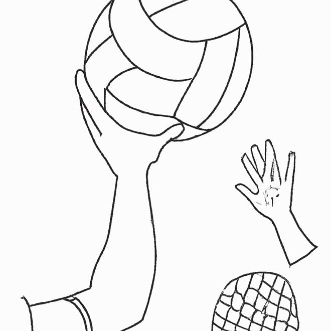 colorir handebol 7803631