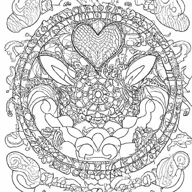 colorir mandala dos sentimentos 4730380 colorir mandala dos sentimentos 4730380