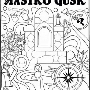 35+ Desenhos de Mistério para Imprimir e Colorir/Pintar