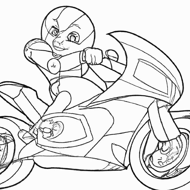 colorir moto empinando 7602518 3