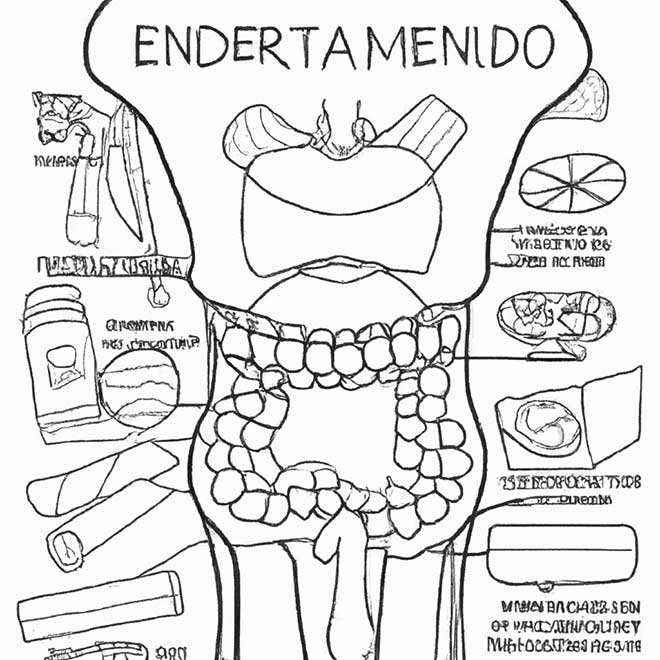 colorir sistema endocrino 80371