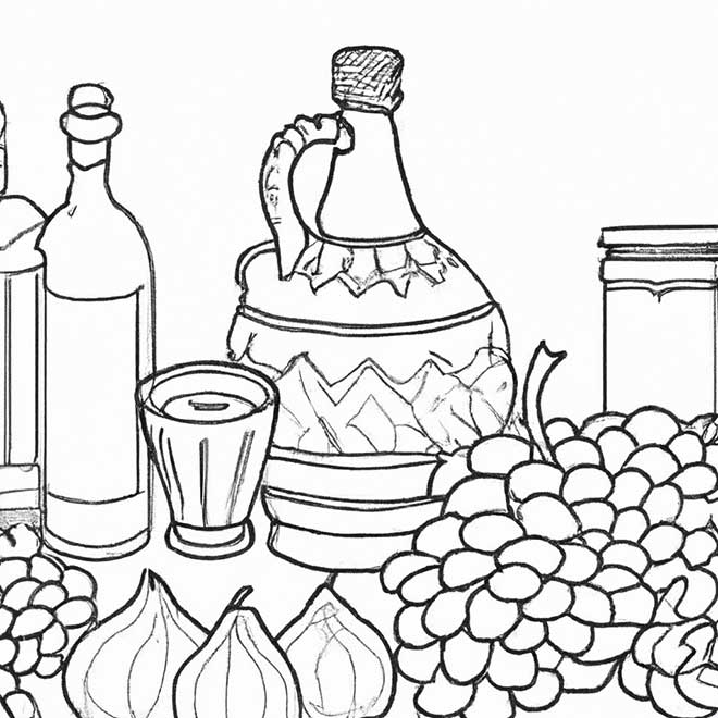 colorir vinhos 6211055 2