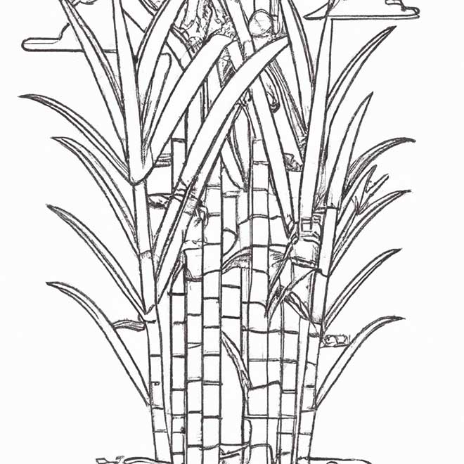desenhos cana de acucar 6848439