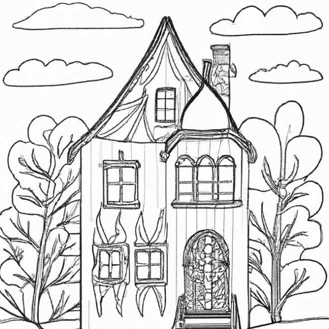 desenhos casa antiga 3556403 1 desenhos casa antiga 3556403 1