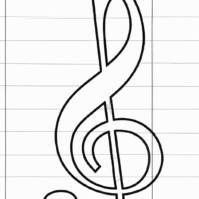 desenhos clave sol 6449749