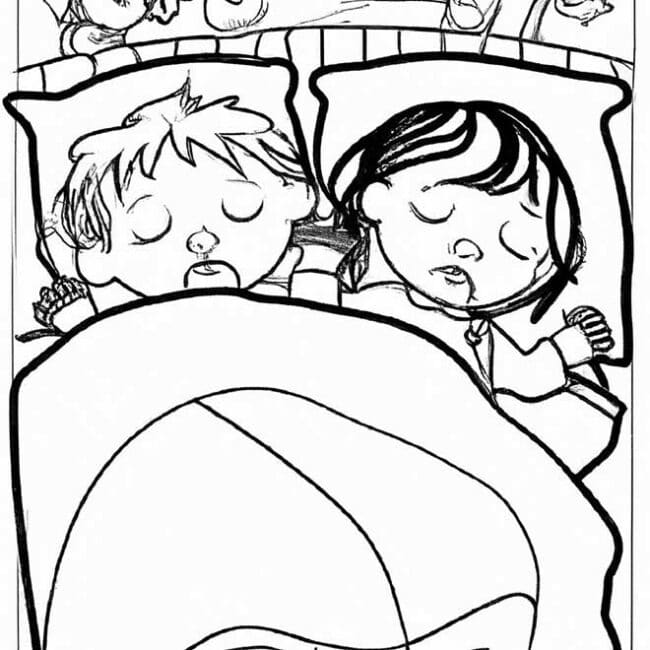 desenhos crianca dormindo 2238615 2