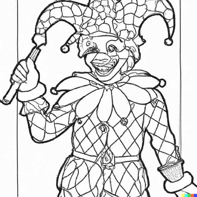 desenhos de bobo da corte para imprimir e colorir 2 4