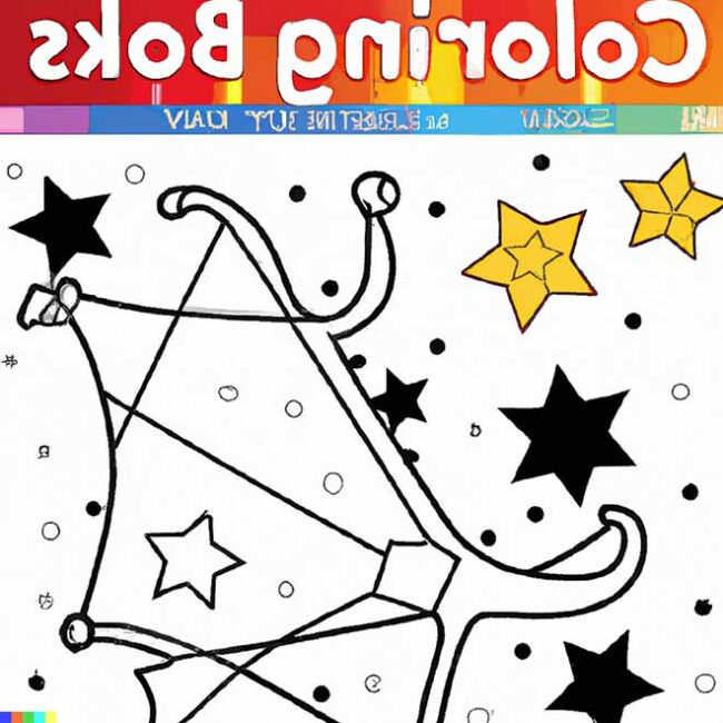13+ Desenhos de Constelações para Imprimir e Colorir/Pintar