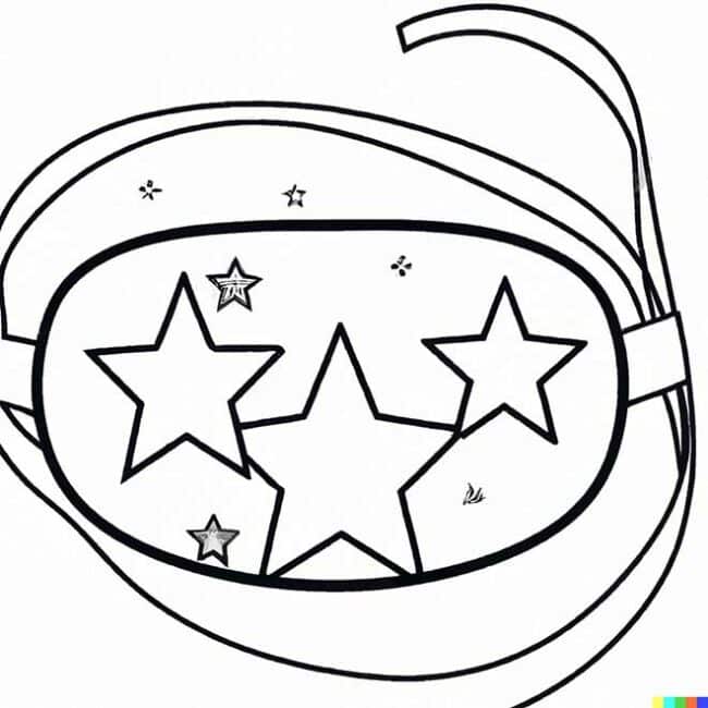 desenhos de mascara de estrela para imprimir e colorir 2 2