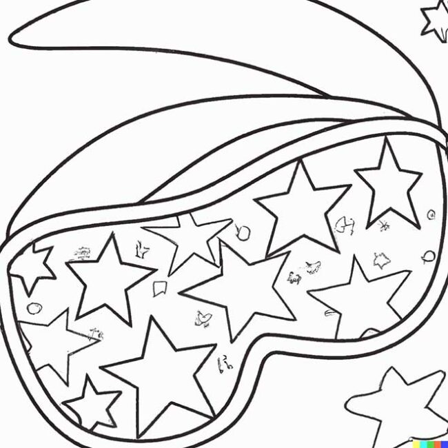 desenhos de mascara de estrela para imprimir e colorir 3 2