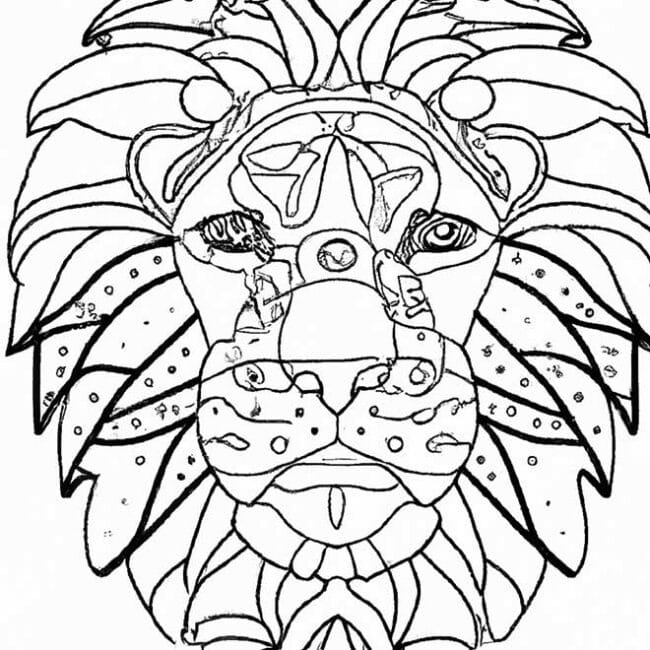 desenhos de mascara de leao para pintar 3 2 desenhos de mascara de leao para pintar 3 2