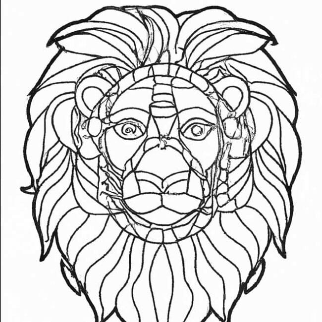 desenhos de mascara de leao para pintar 4 2 desenhos de mascara de leao para pintar 4 2