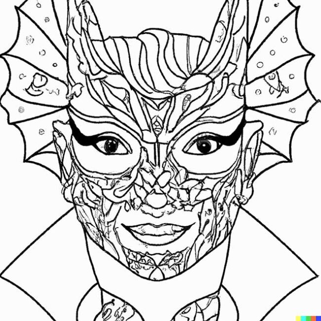 desenhos de mascaras 3 5 desenhos de mascaras 3 5