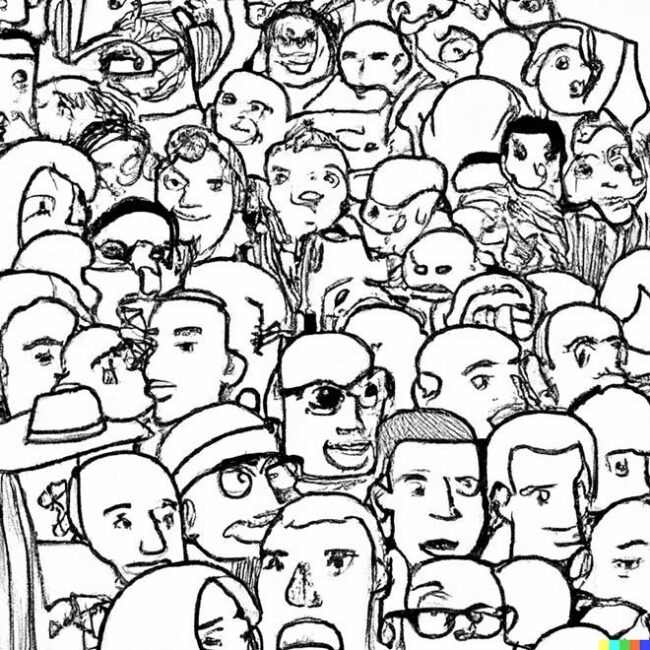 desenhos de multidao 4 2 desenhos de multidao 4 2