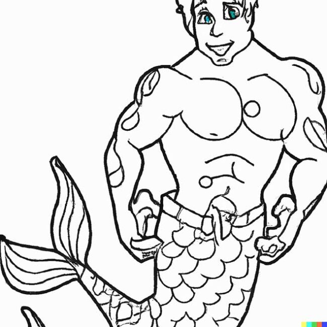 desenhos de sereios 4