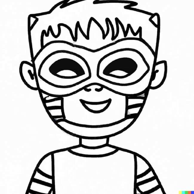 desenhos gratis de meninos 5 2
