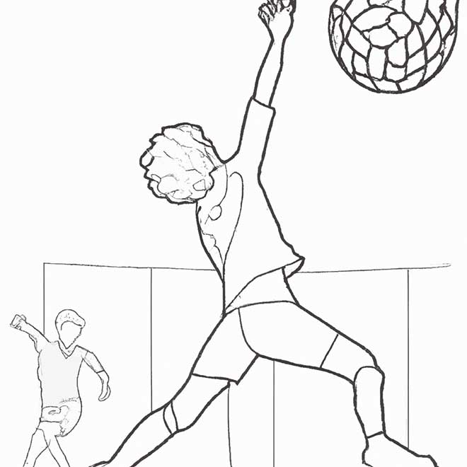 desenhos handebol 3101352