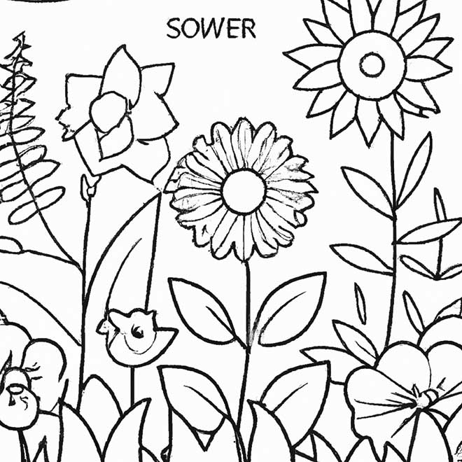 desenhos jardim de flores 2378193
