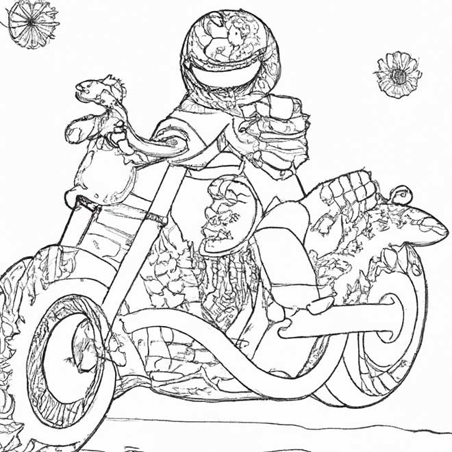 desenhos moto empinando 4564669 3
