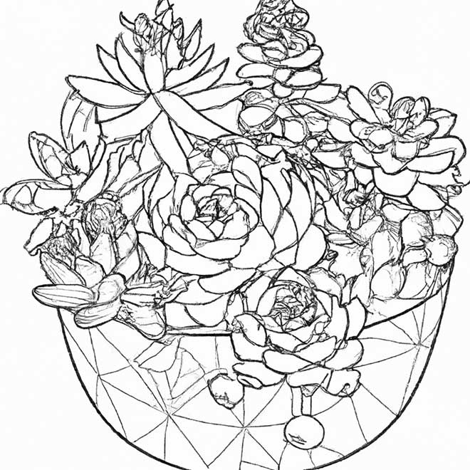 desenhos suculenta 8401119
