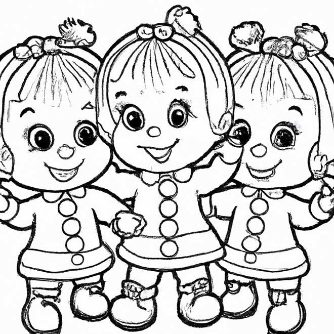 desenhos trigemeas 189506