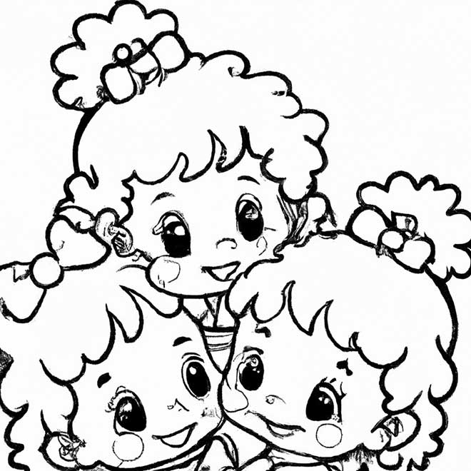 desenhos trigemeas 5141462