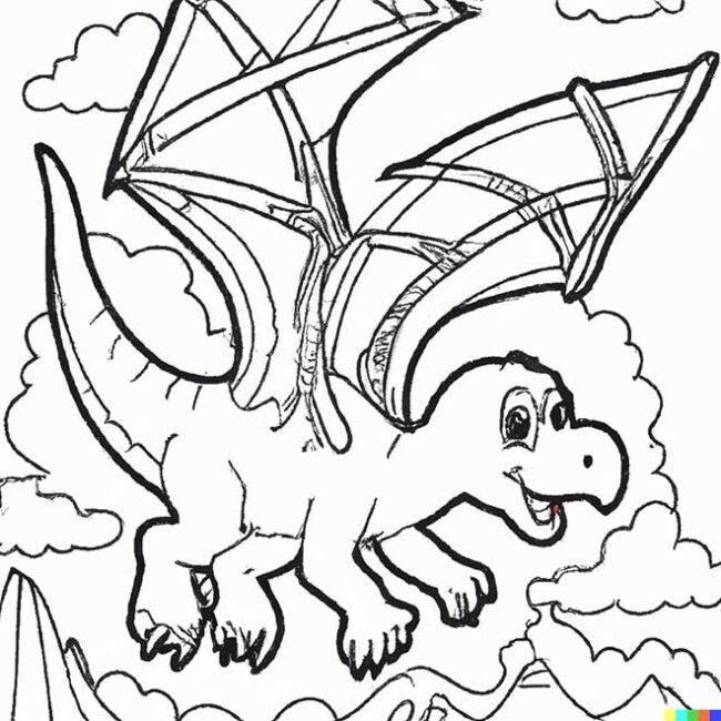 dinossauro voador para colorir 1 1