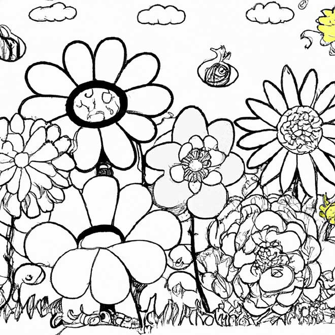 jardim de flores 5708491 2