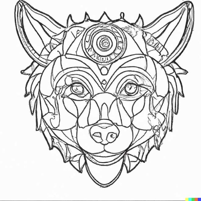 mascara de lobisomem para pintar 2 3 mascara de lobisomem para pintar 2 3